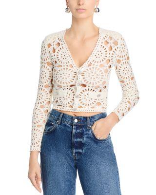Melody Croc Cardigan by GENERATION LOVE