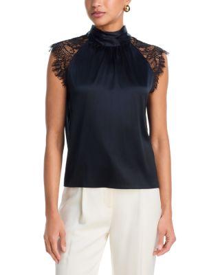 Rachel Lace Trim Blouse by GENERATION LOVE