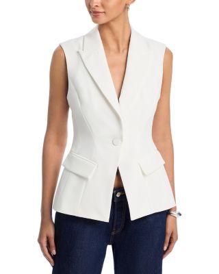 Rialto Crepe Sleeveless Blazer by GENERATION LOVE