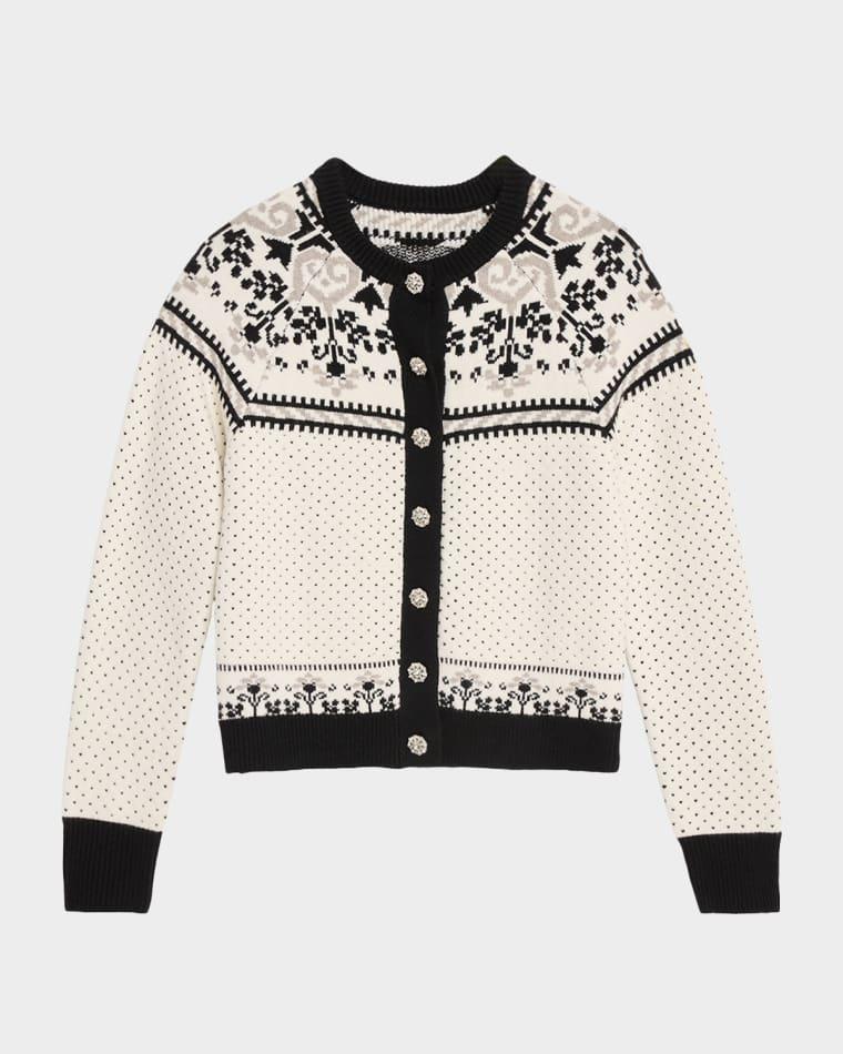 Sade Fair Isle Cardigan by GENERATION LOVE
