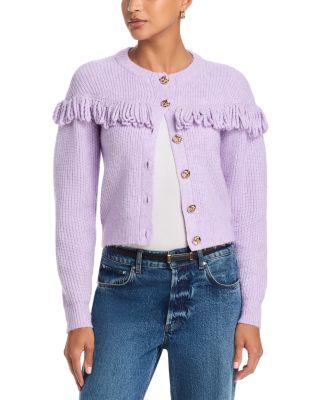 Shifra Crewneck Cardigan Sweater by GENERATION LOVE