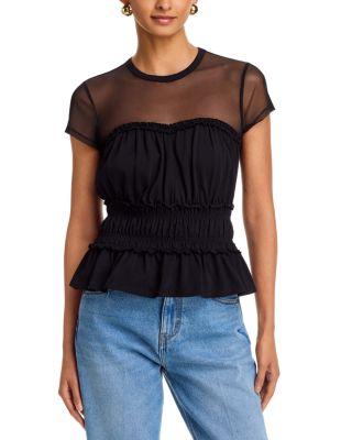 Sigrid Mesh Combo Top by GENERATION LOVE