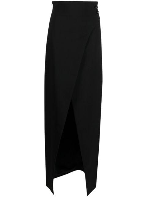 asymmetric wrap skirt by GENNY