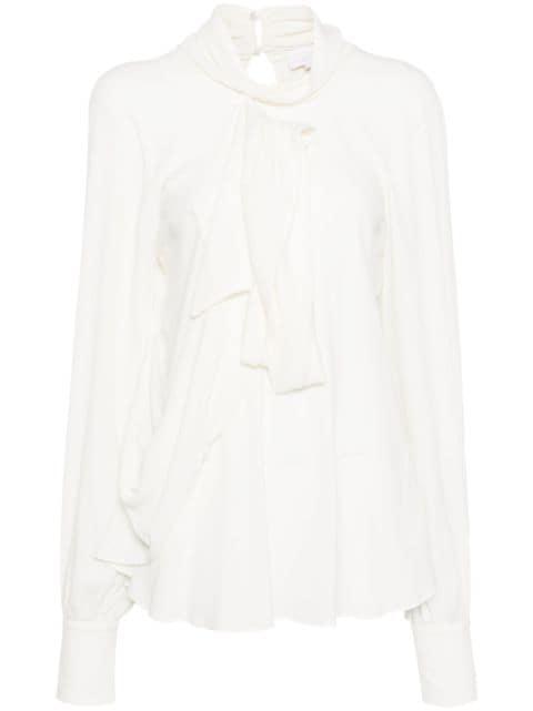 crepe de chine blouse by GENNY