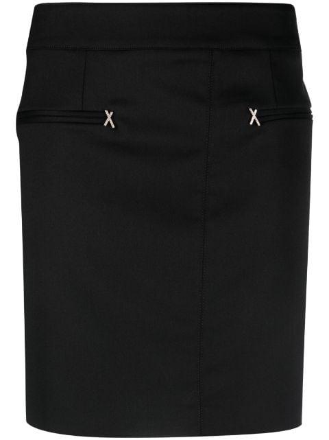 crystal-embellished detail skirt by GENNY