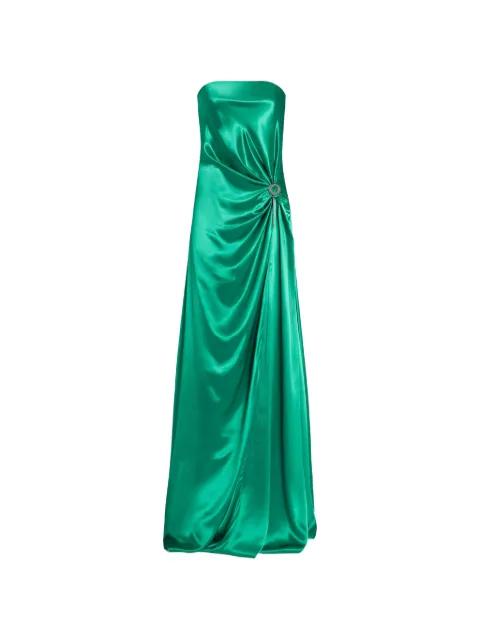 embellished knot maxi dress by GENNY