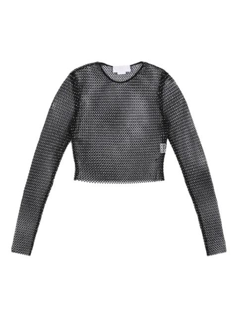embellished top by GENNY