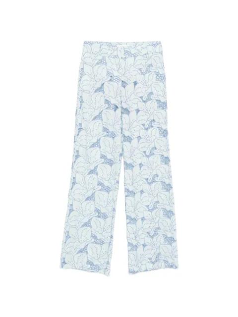embroidered trousers by GENNY