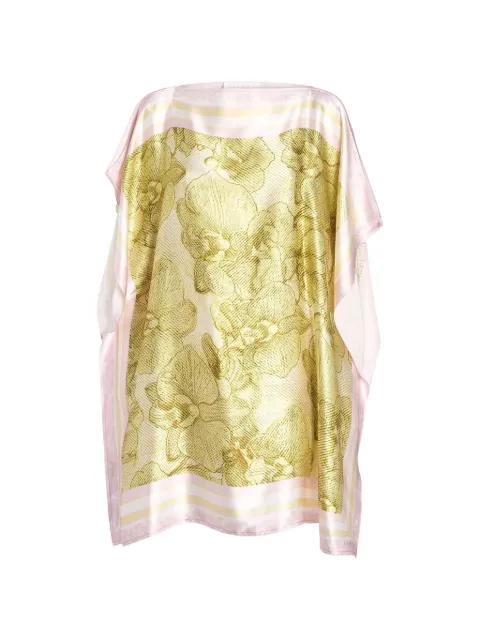 floral print striped mini dress by GENNY
