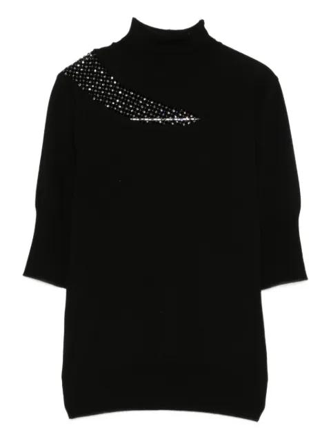 high-neck top by GENNY