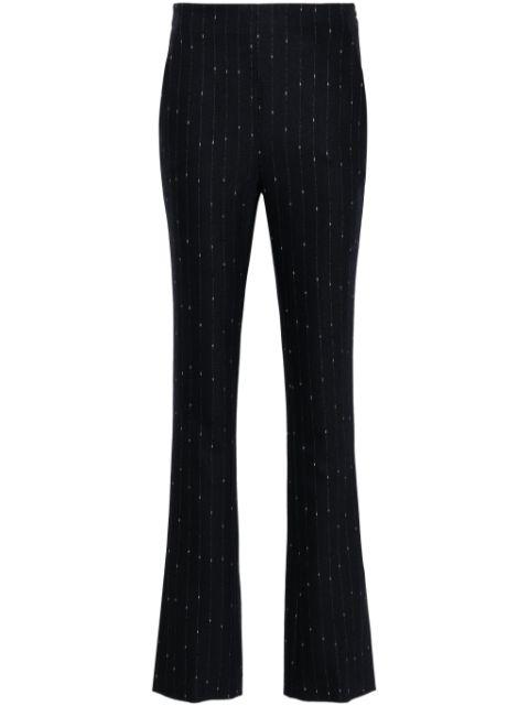pinstriped tailored trousers by GENNY