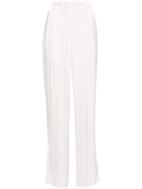 pleated palazzo pants by GENNY