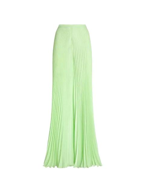 plissé-effect palazzo pants by GENNY
