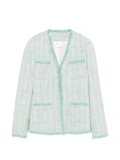 pocket fringed jacket by GENNY