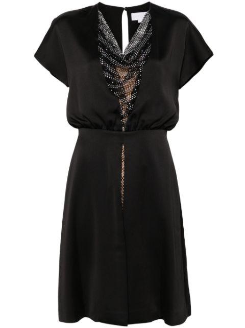 rhinestone-embellished mini dress by GENNY