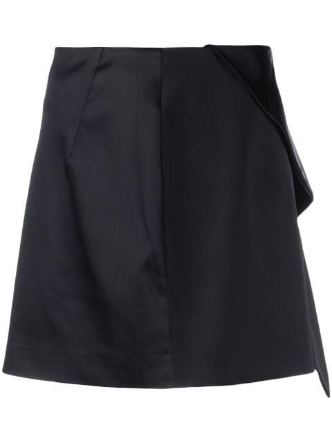 satin-finish miniskirt by GENNY