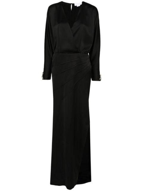 satin maxi dress by GENNY
