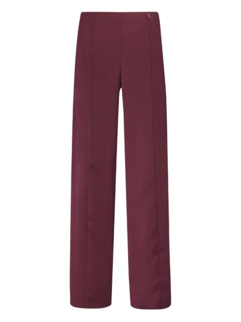 satin straight trousers by GENNY