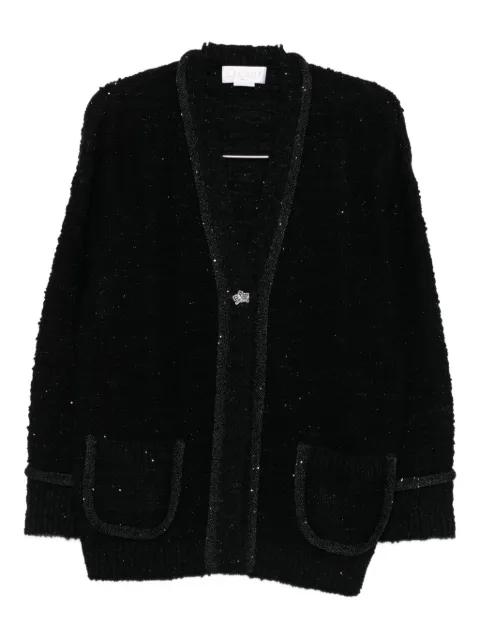 sequin-embellished cardigan by GENNY