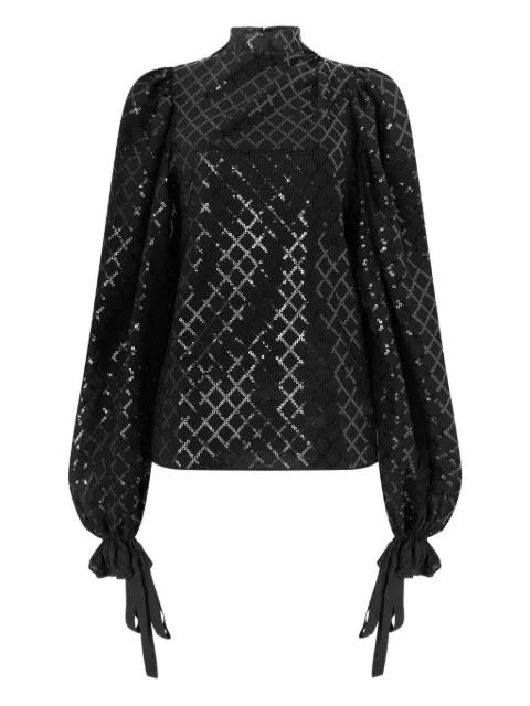 sequin-embellished top by GENNY