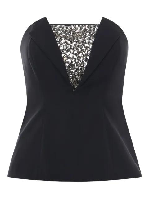 stone-embellishment top by GENNY