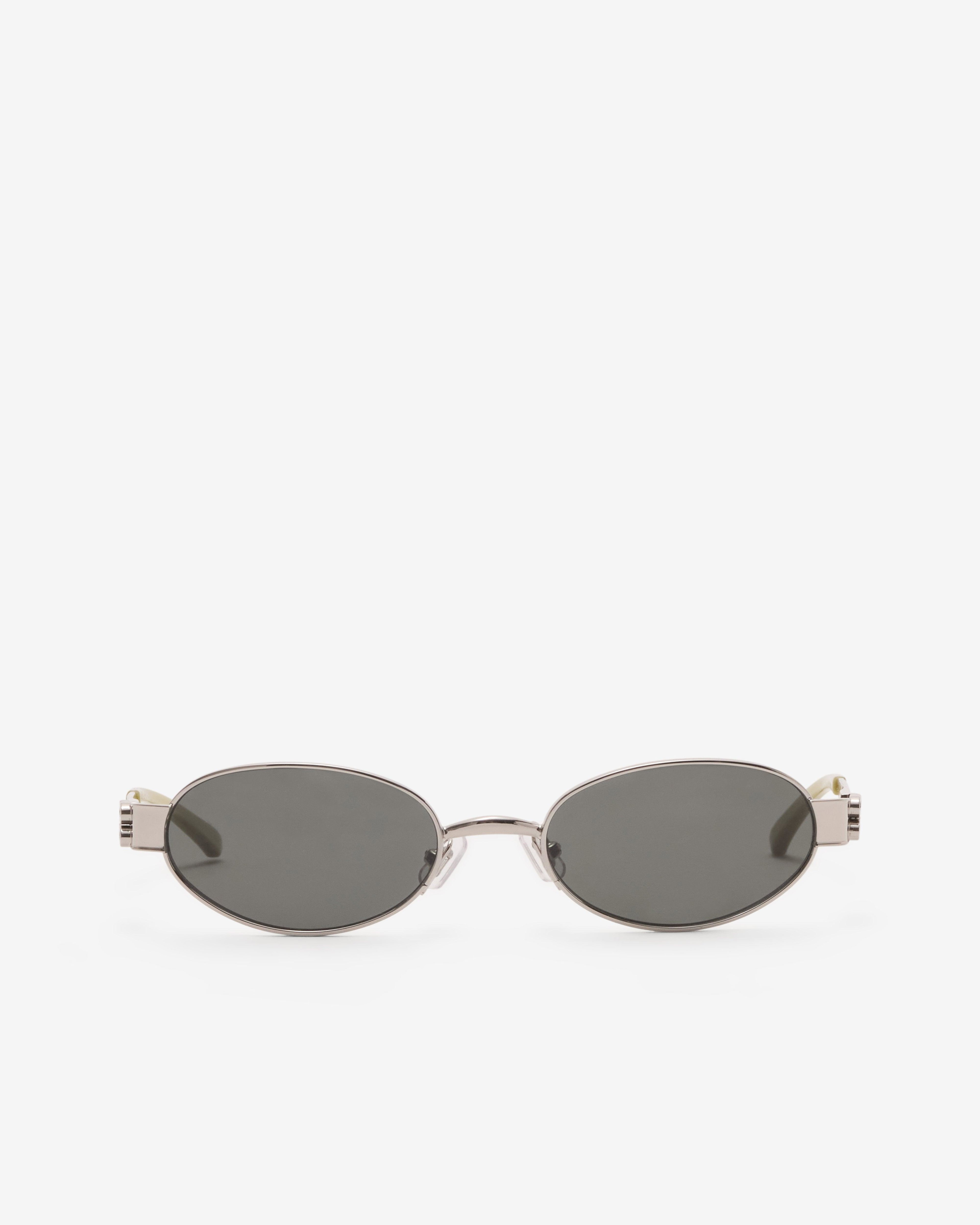 Gentle Monster -  Cali-02 - (Silver/Black) by GENTLE MONSTER