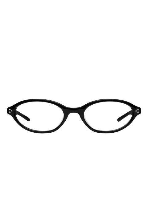 La Cha 01(C) oval-frame glasses by GENTLE MONSTER