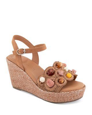 Women's Nolina Platform Wedge Sandals by GENTLE SOULS BY KENNETH COLE