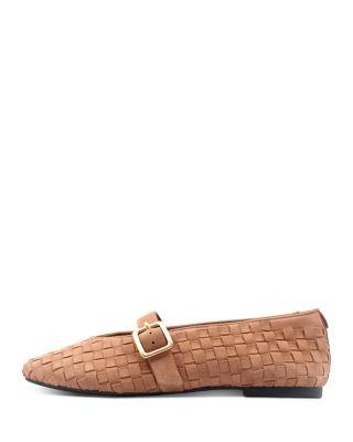 Women's Winifred Woven Suede Ballerina Flats by GENTLE SOULS BY KENNETH COLE