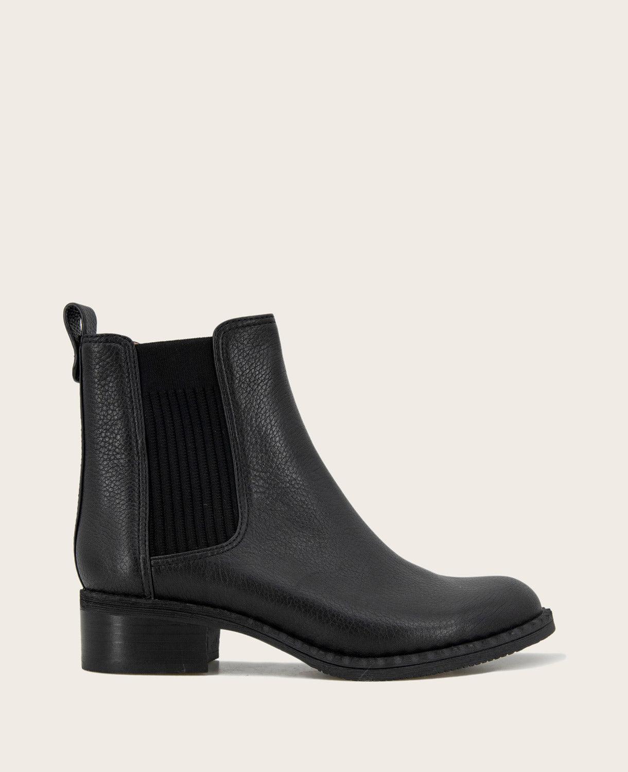 Gentle Souls - Best Leather Elastic Bootie by GENTLE SOULS