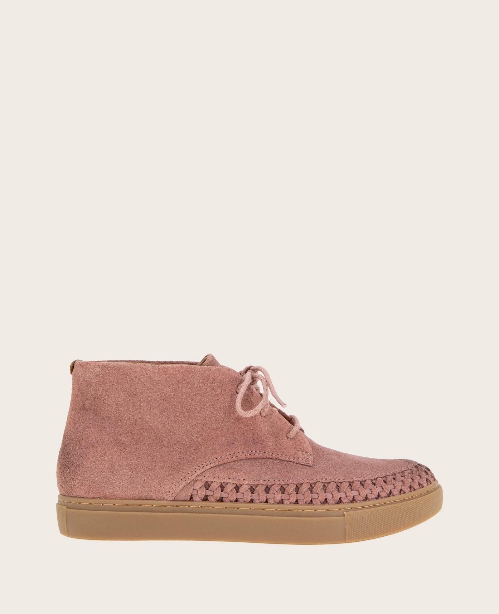 Gentle Souls - Cacti Suede Braid Detail Sneaker Bootie by GENTLE SOULS