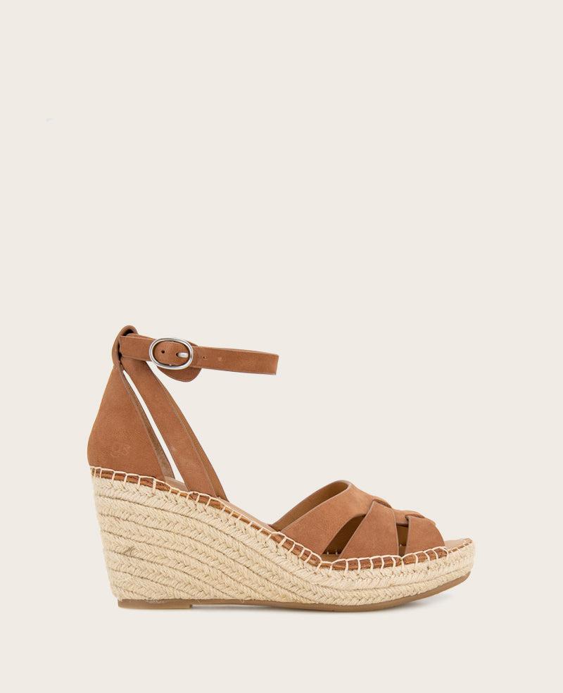 Gentle Souls - Coolie Nubuck Espadrille Wedge by undefined Gentle Souls - Coolie Nubuck Espadrille Wedge by undefined
