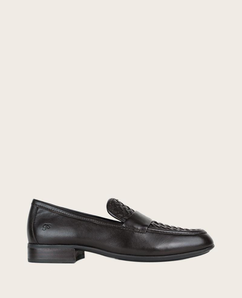 Gentle Souls - Crew Woven Leather Loafer by GENTLE SOULS