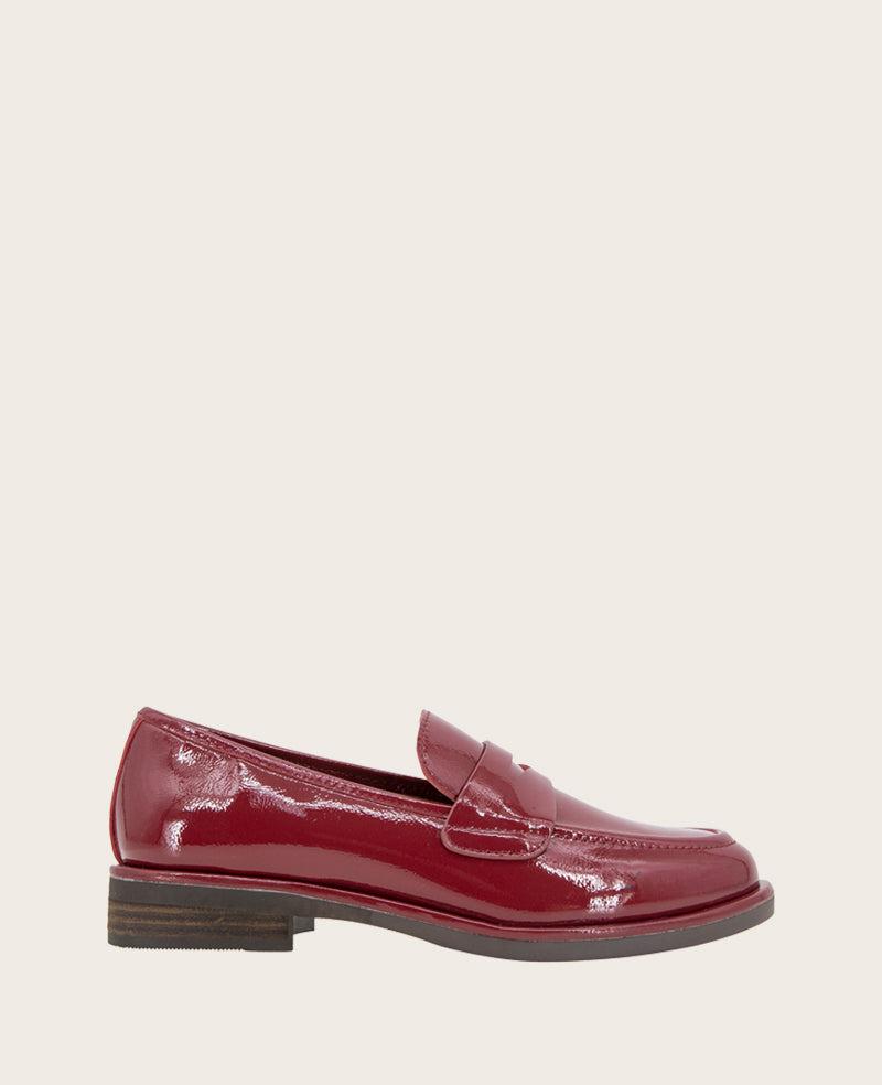 Gentle Souls - Cybil Crinkle Patent Loafer by GENTLE SOULS