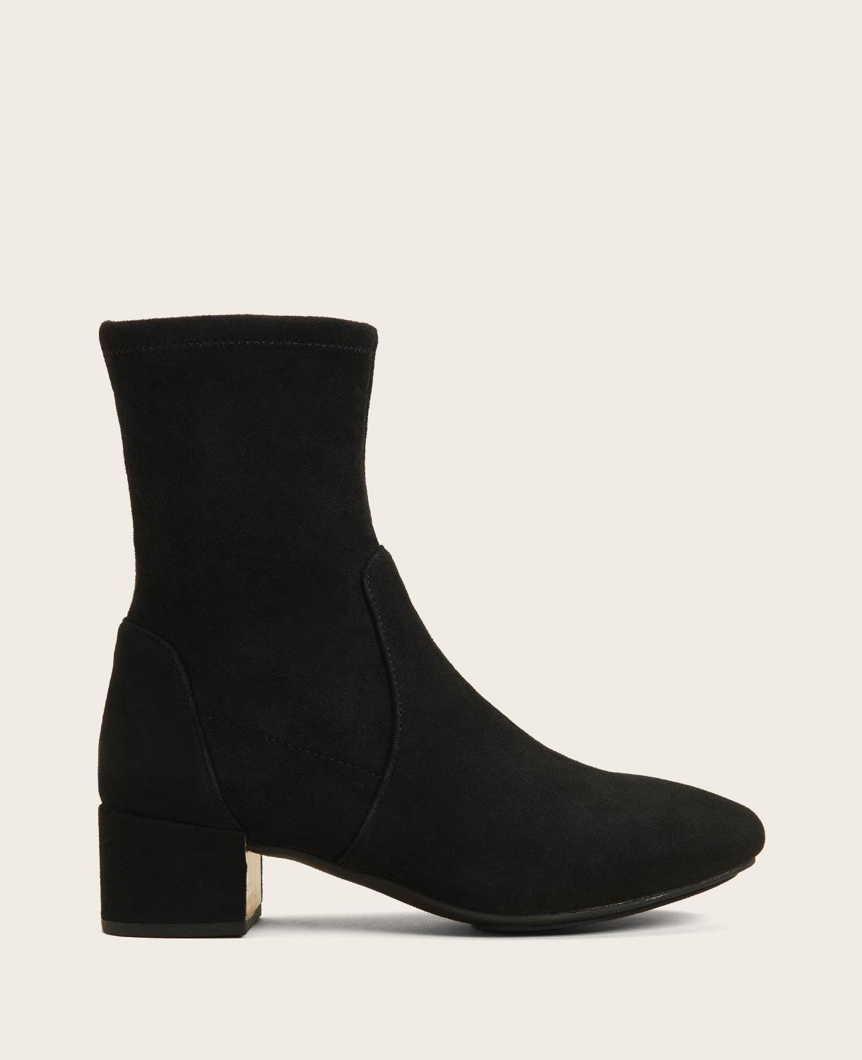Gentle Souls - Ella Micro Suede Stretch Bootie by GENTLE SOULS