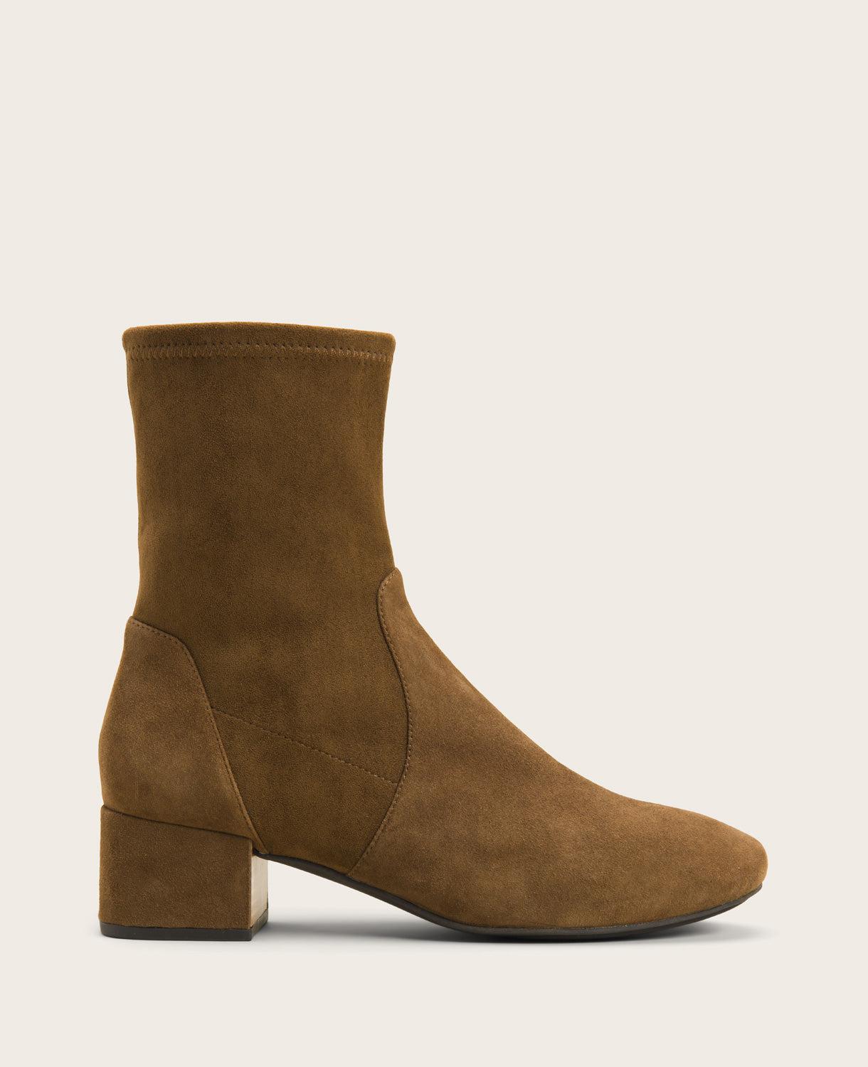 Gentle Souls - Ella Micro Suede Stretch Bootie by GENTLE SOULS