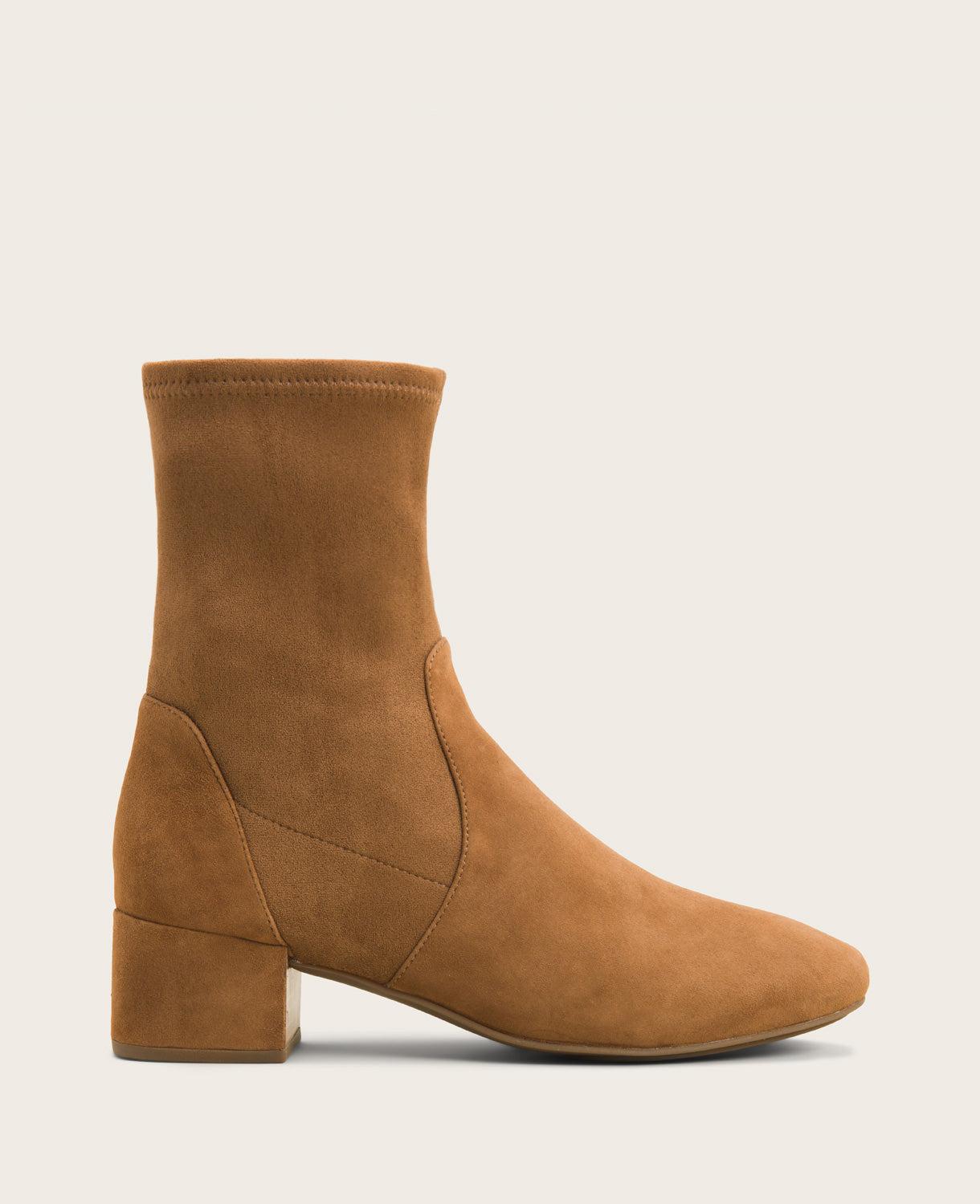 Gentle Souls - Ella Micro Suede Stretch Bootie by GENTLE SOULS