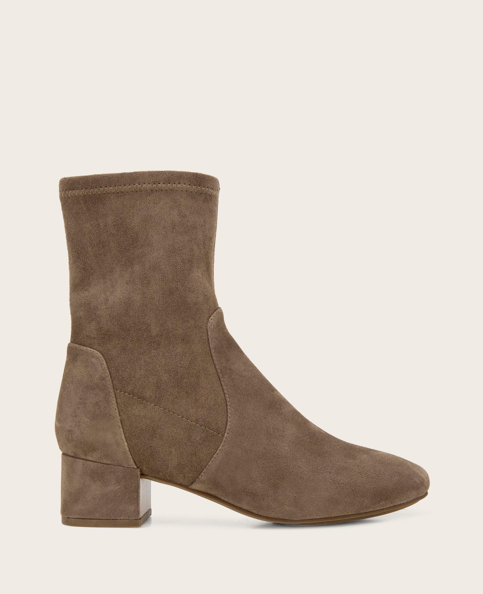 Gentle Souls - Ella Micro Suede Stretch Bootie by GENTLE SOULS