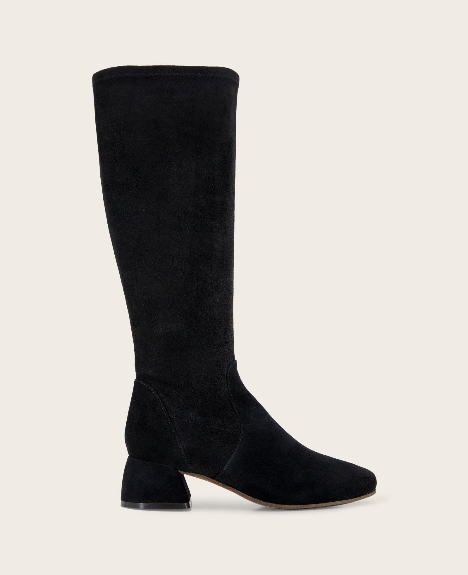 Gentle Souls - Emily Micro Suede Stretch Boot With Wide Calf by GENTLE SOULS