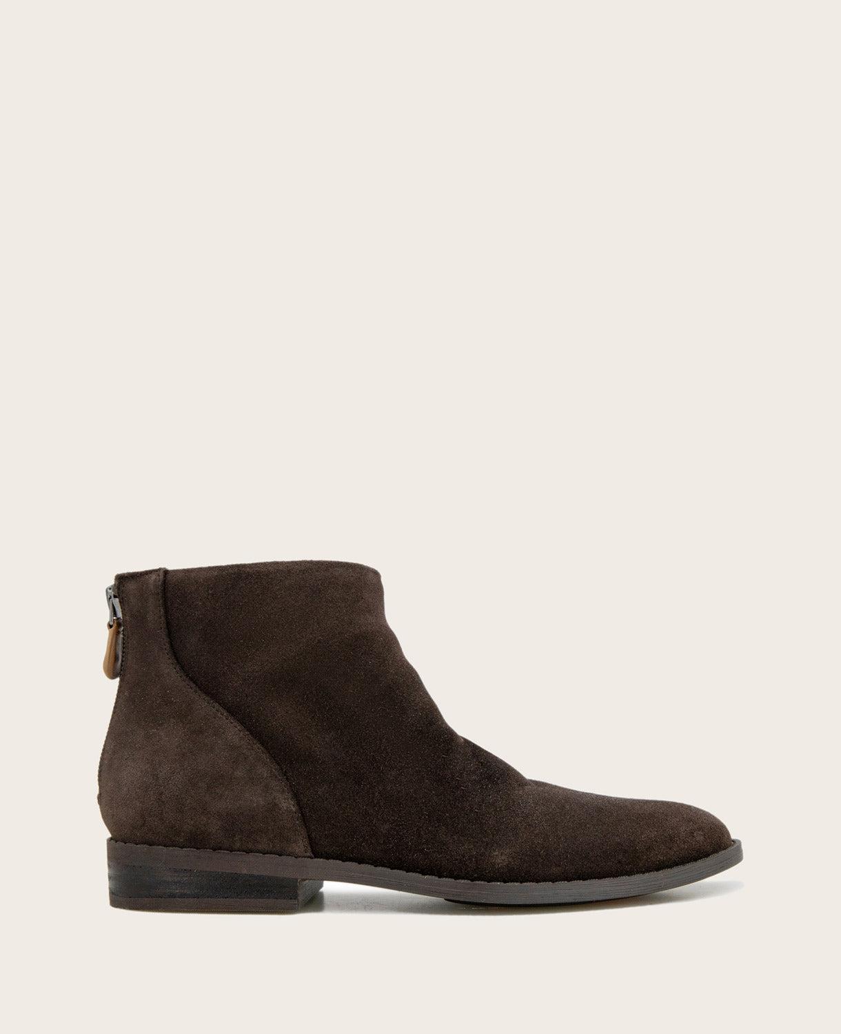 Gentle Souls - Emma Suede Zip Bootie by GENTLE SOULS
