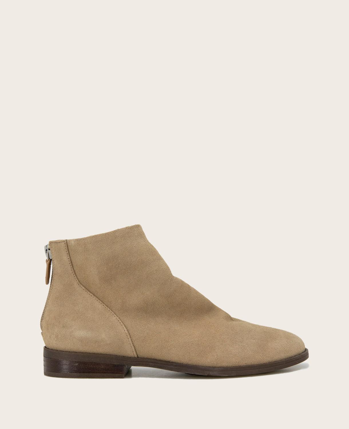 Gentle Souls - Emma Suede Zip Bootie by GENTLE SOULS