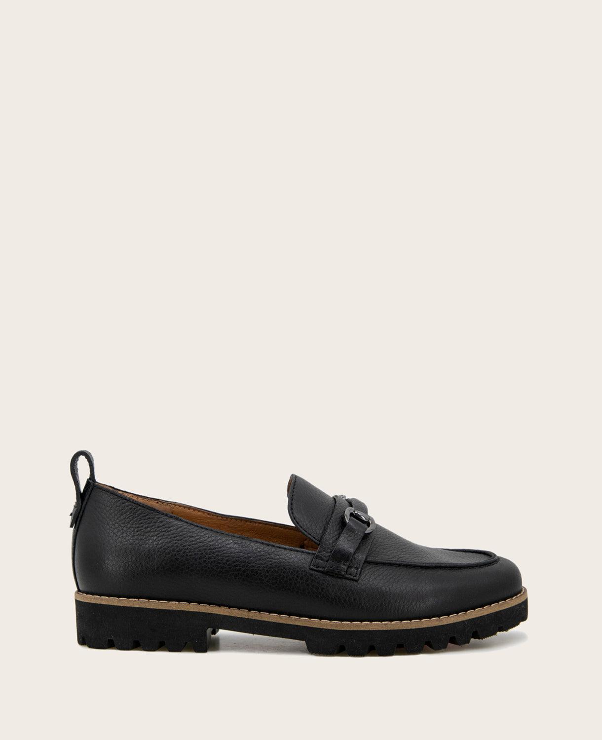 Gentle Souls - Eugene Leather Lug Bit Loafer by GENTLE SOULS