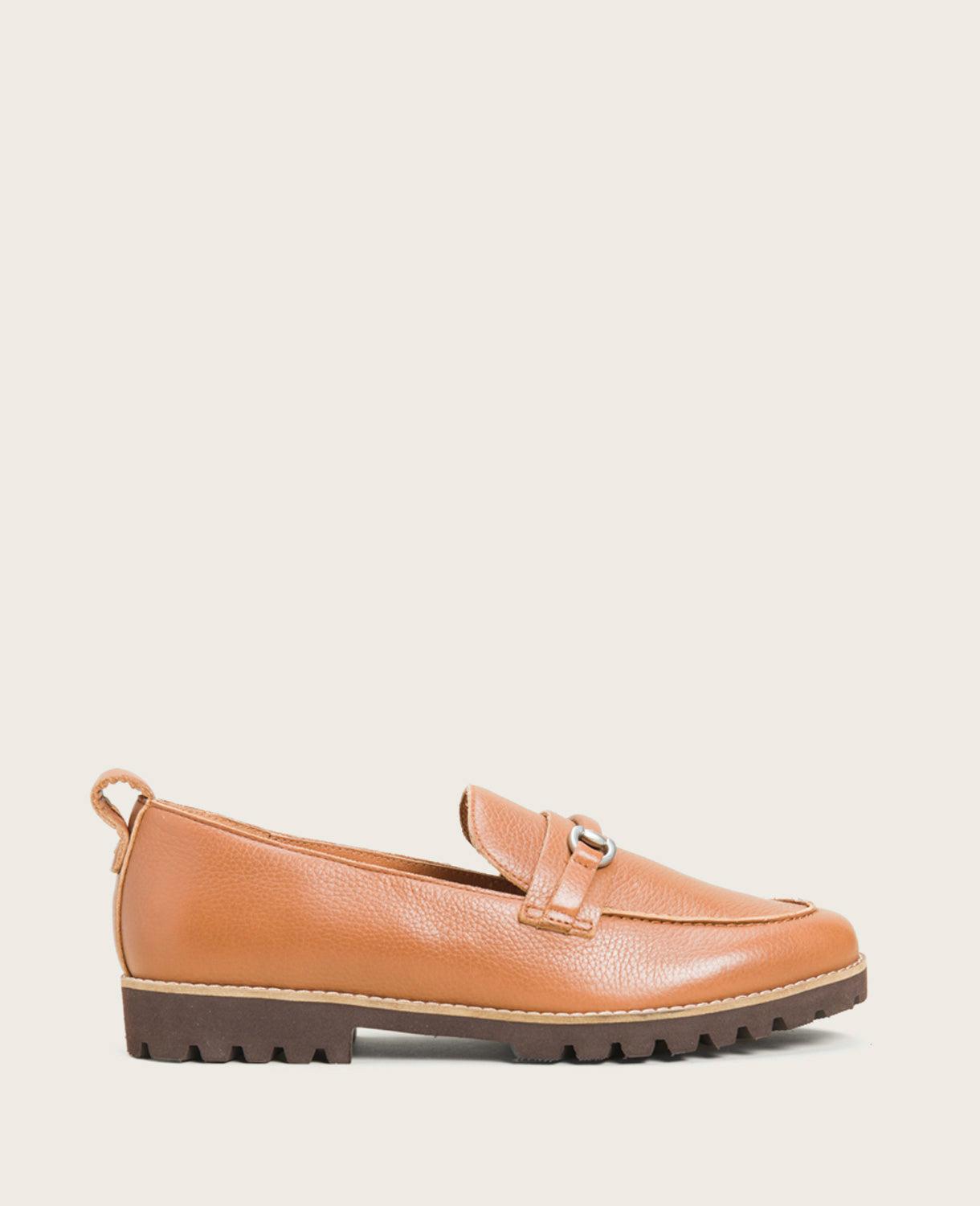 Gentle Souls - Eugene Leather Lug Bit Loafer by GENTLE SOULS