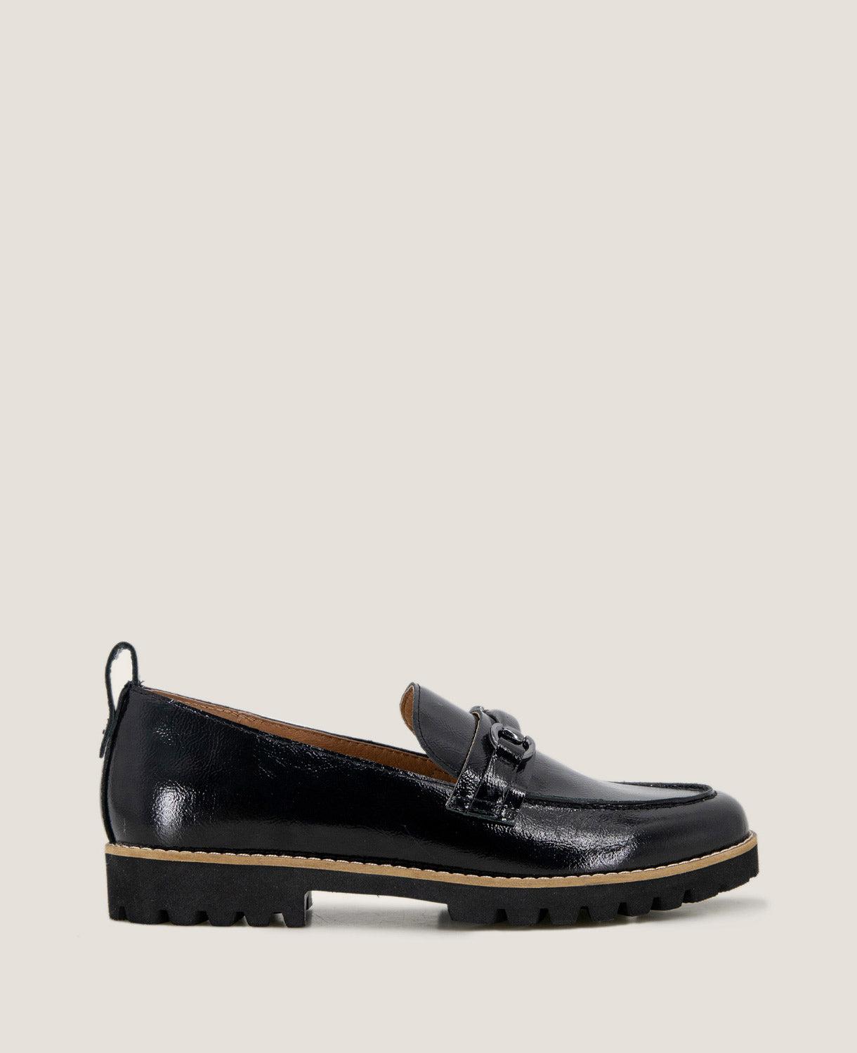 Gentle Souls - Eugene Leather Lug Bit Loafer by GENTLE SOULS