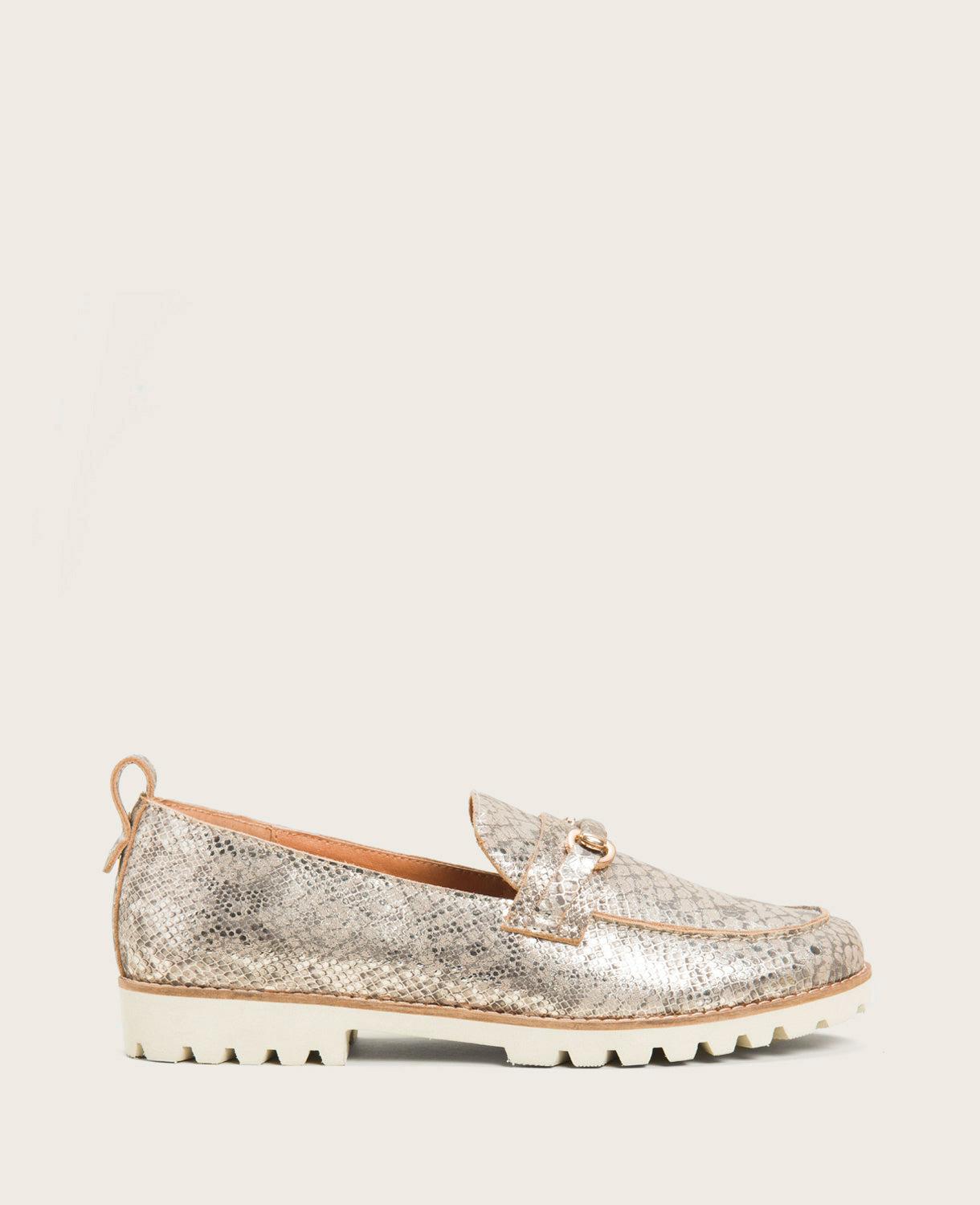 Gentle Souls - Eugene Leather Lug Bit Loafer by GENTLE SOULS