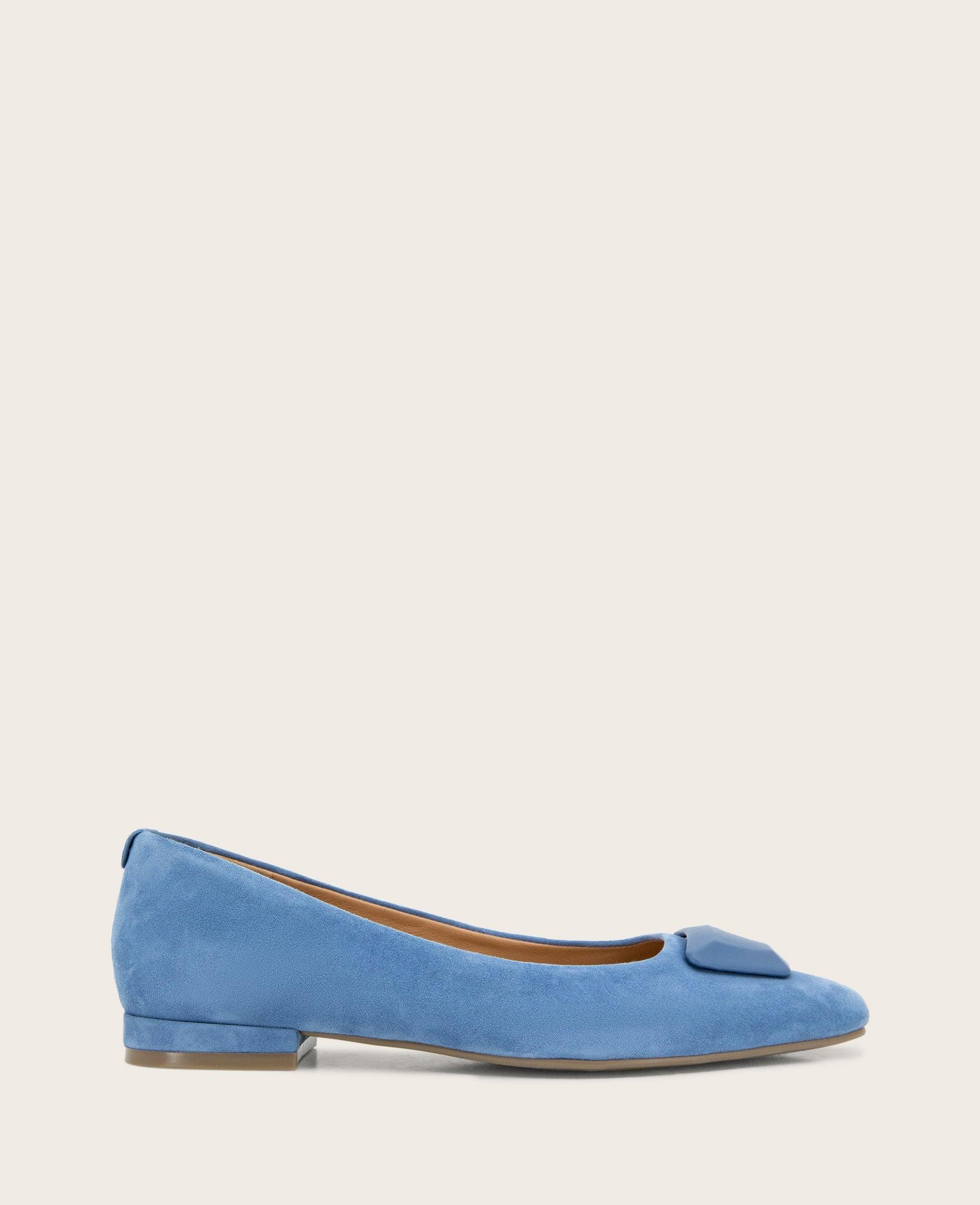 Gentle Souls - Hanette Suede Flat by GENTLE SOULS