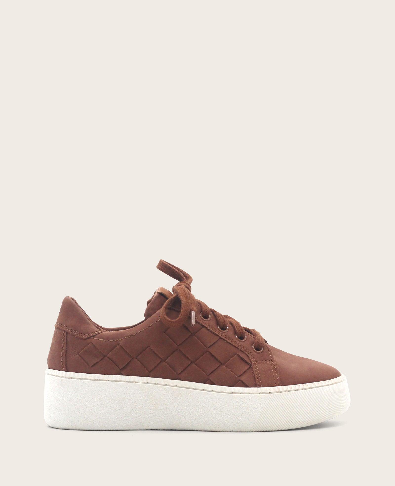 Gentle Souls - Kindy Nubuck Woven Sneaker by GENTLE SOULS