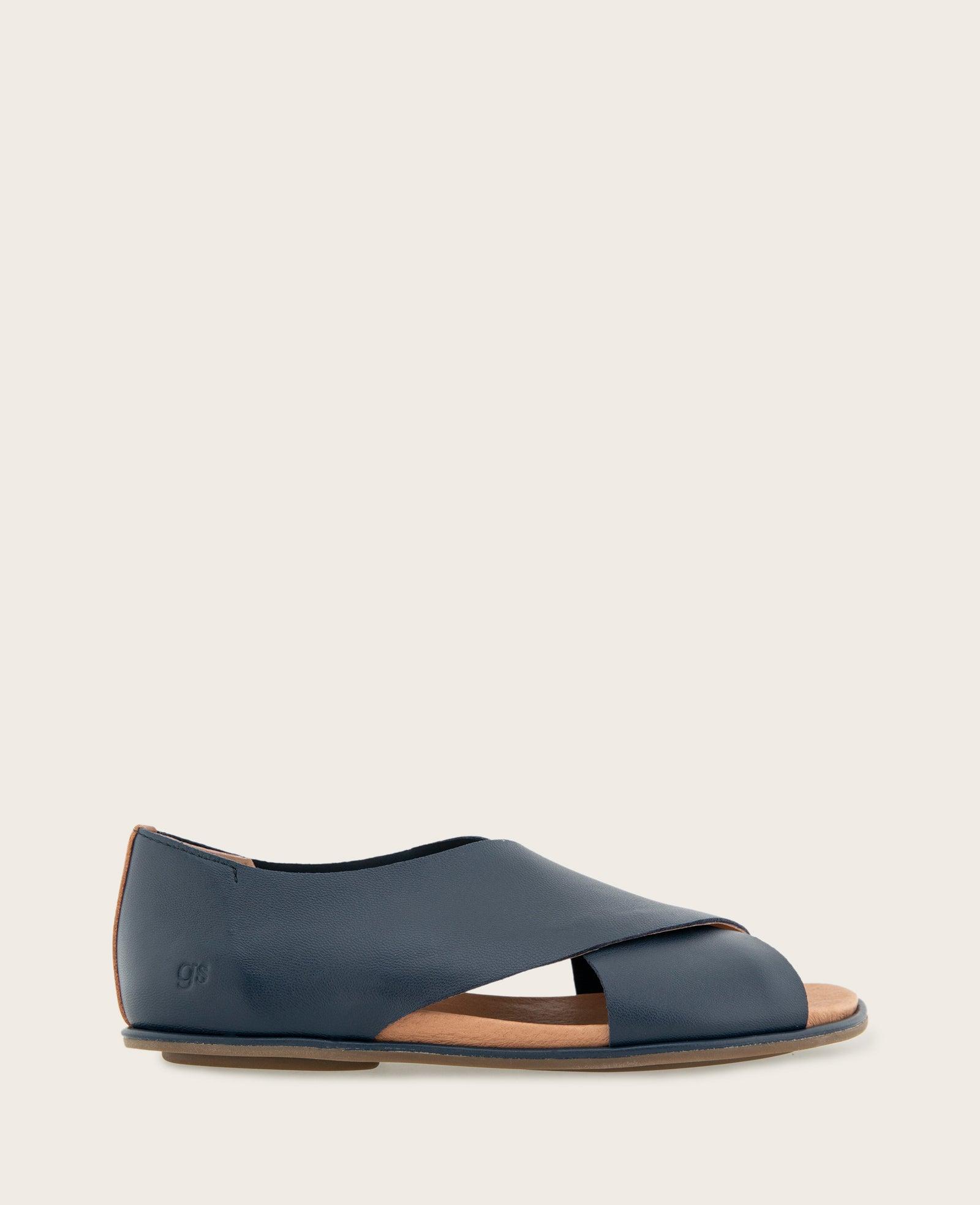 Gentle Souls - Laniey X-Band Leather Sandal by GENTLE SOULS