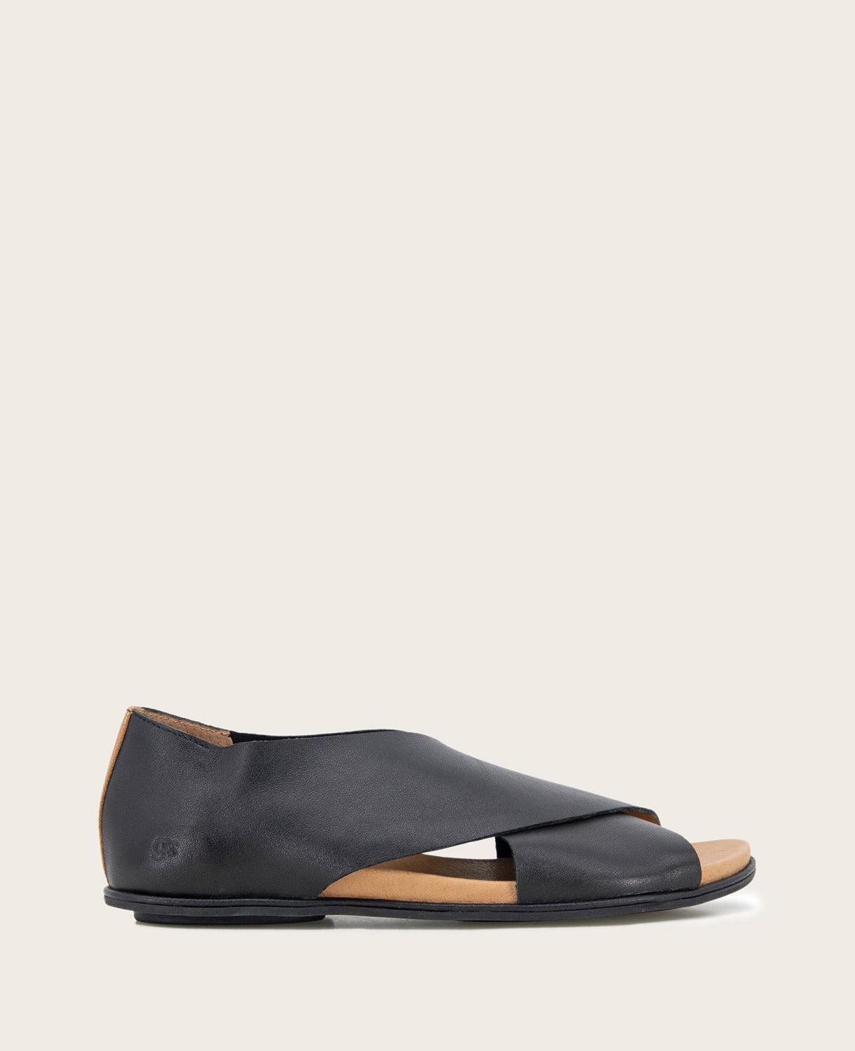 Gentle Souls - Laniey X-Band Leather Sandal by GENTLE SOULS