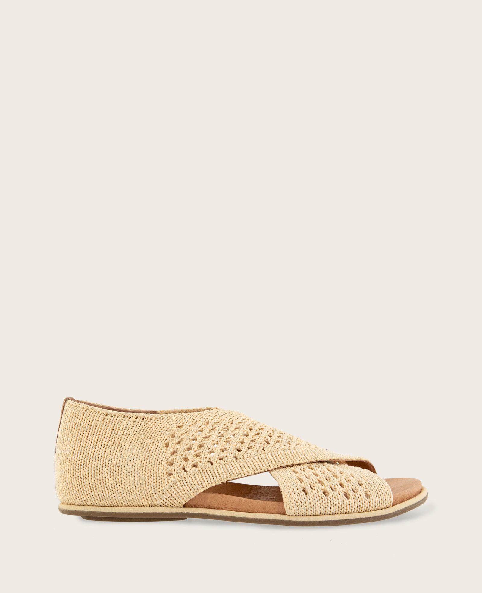 Gentle Souls - Laniey X-Band Leather Sandal by GENTLE SOULS